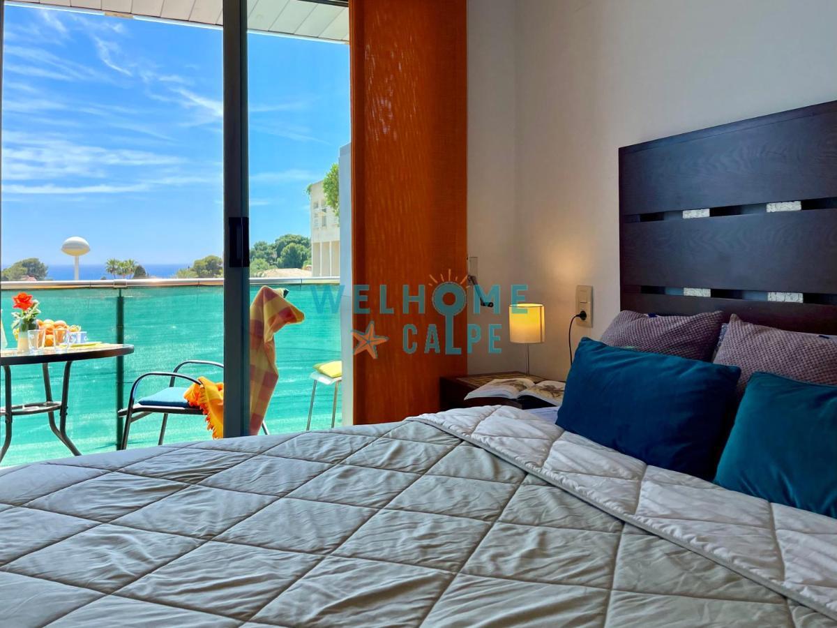 Lima Con Piscina Y Vista Al Mar Lejlighed Calpe Eksteriør billede