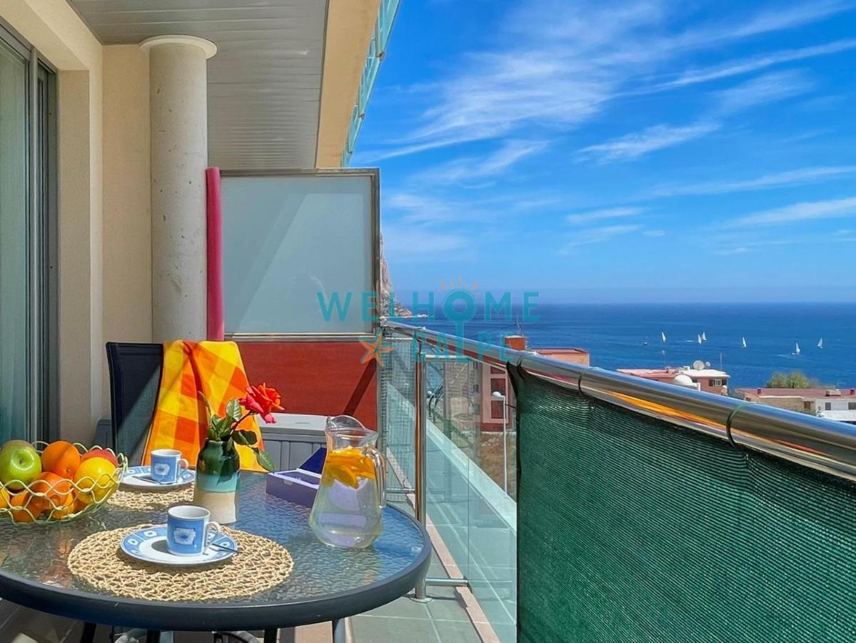 Lima Con Piscina Y Vista Al Mar Lejlighed Calpe Eksteriør billede