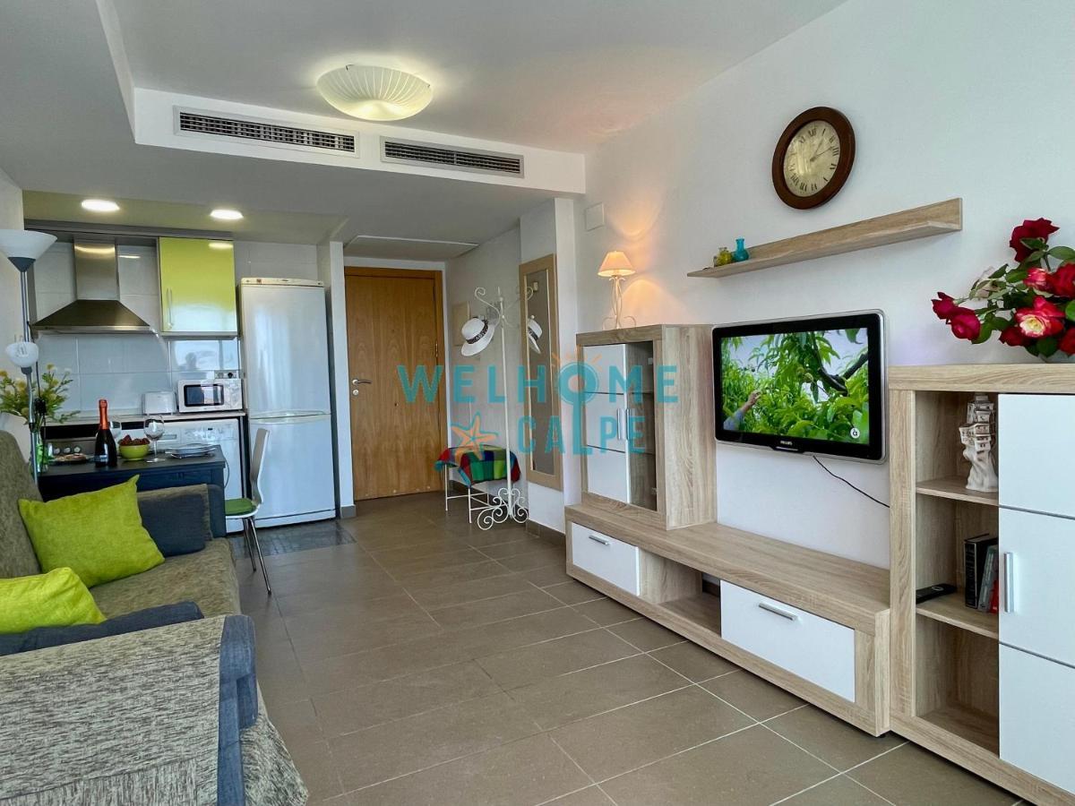 Lima Con Piscina Y Vista Al Mar Lejlighed Calpe Eksteriør billede