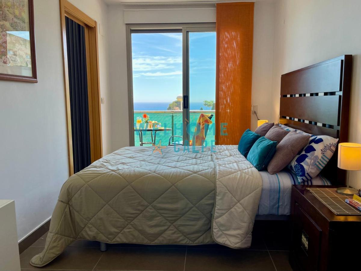 Lima Con Piscina Y Vista Al Mar Lejlighed Calpe Eksteriør billede