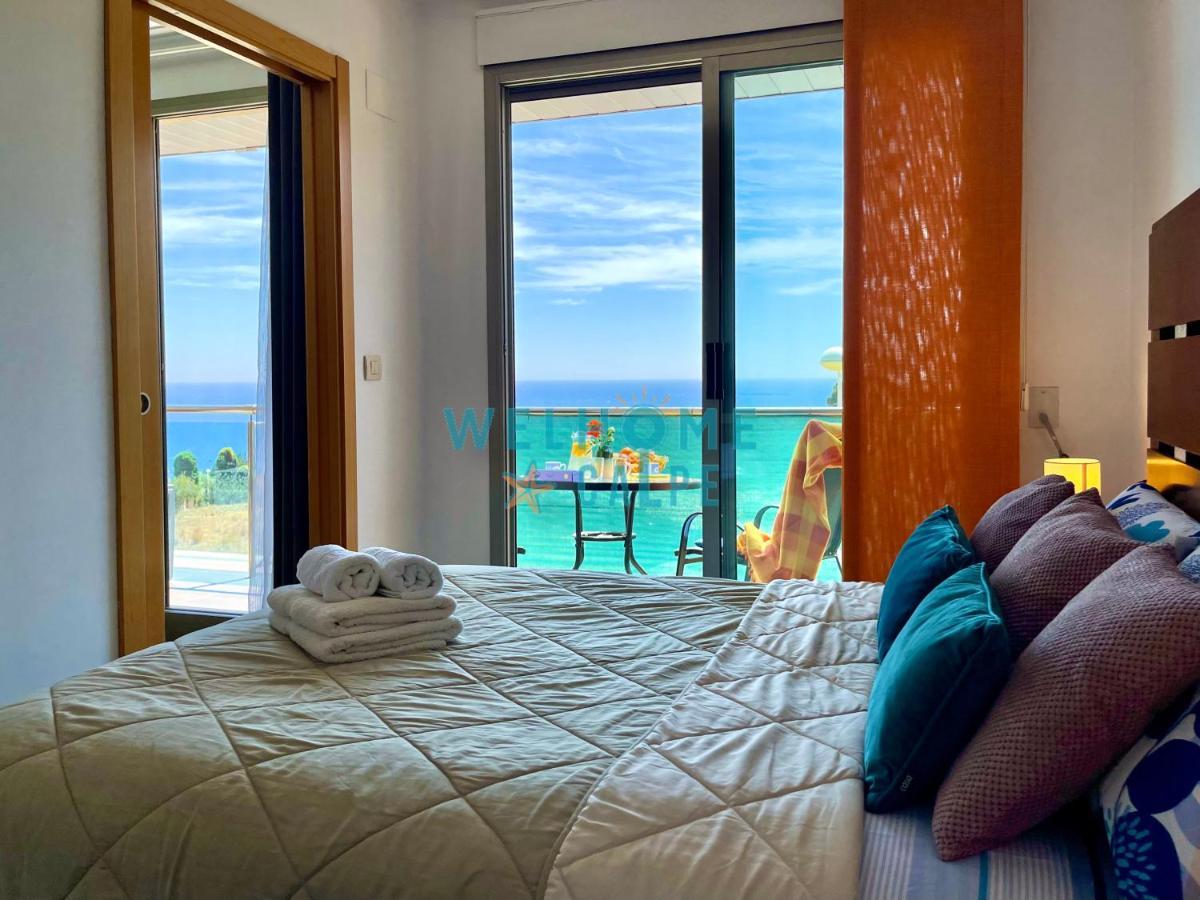 Lima Con Piscina Y Vista Al Mar Lejlighed Calpe Eksteriør billede