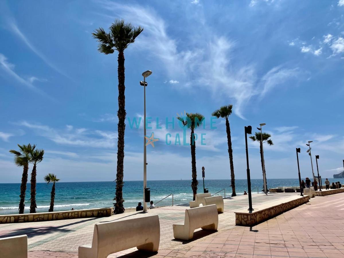 Lima Con Piscina Y Vista Al Mar Lejlighed Calpe Eksteriør billede