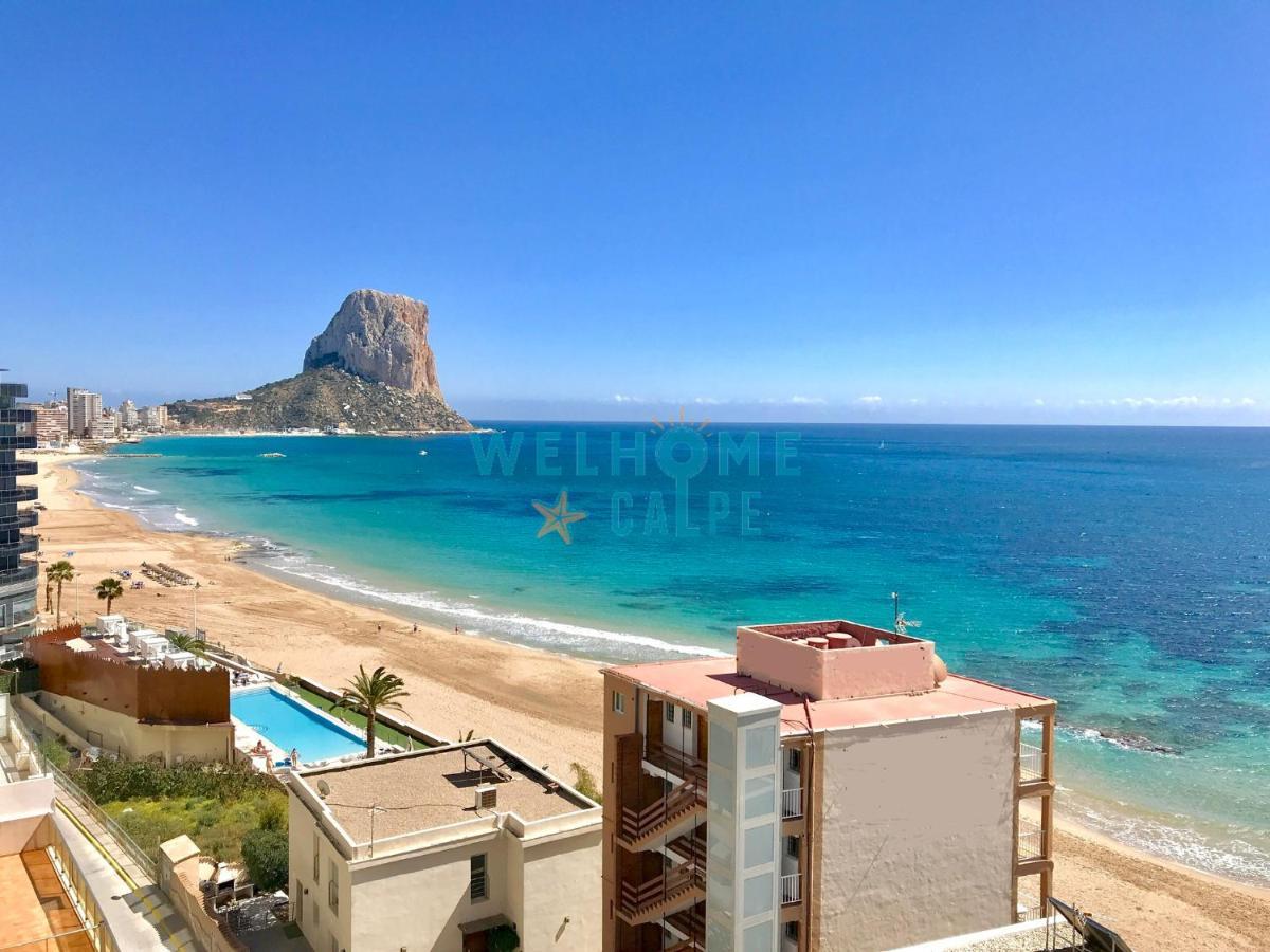 Lima Con Piscina Y Vista Al Mar Lejlighed Calpe Eksteriør billede