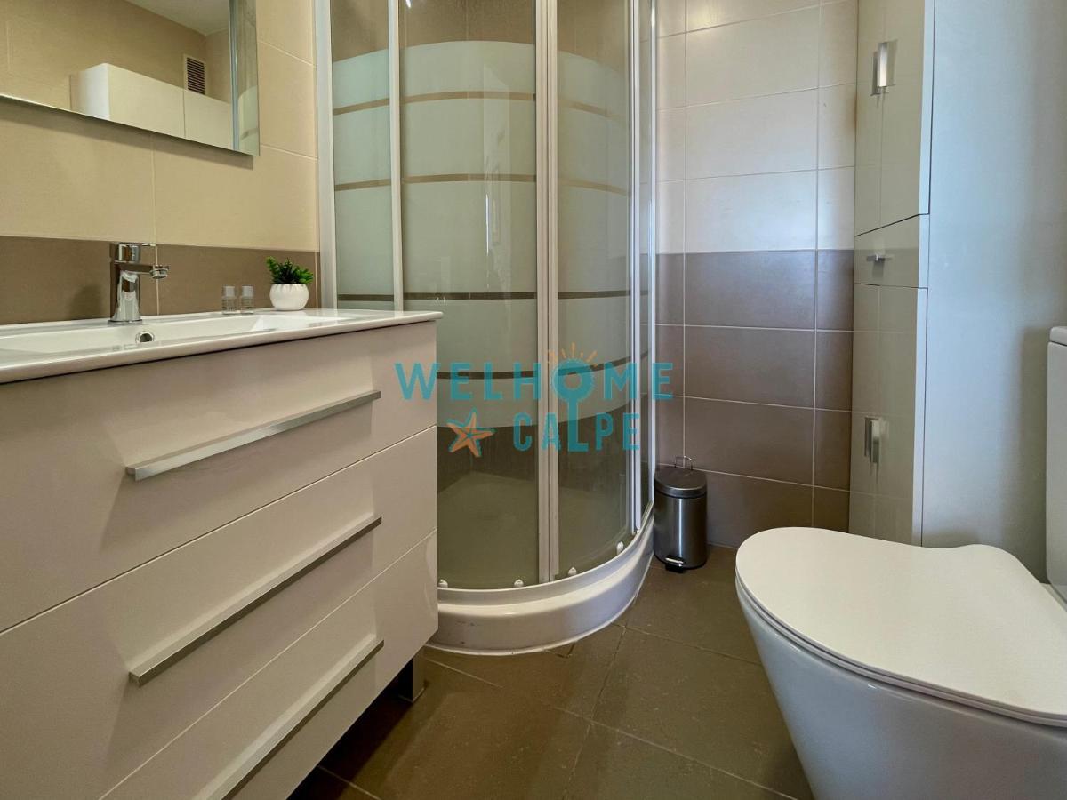 Lima Con Piscina Y Vista Al Mar Lejlighed Calpe Eksteriør billede
