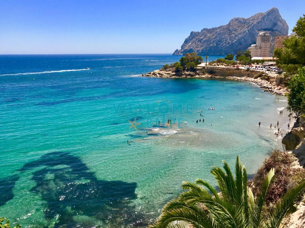 Lima Con Piscina Y Vista Al Mar Lejlighed Calpe Eksteriør billede