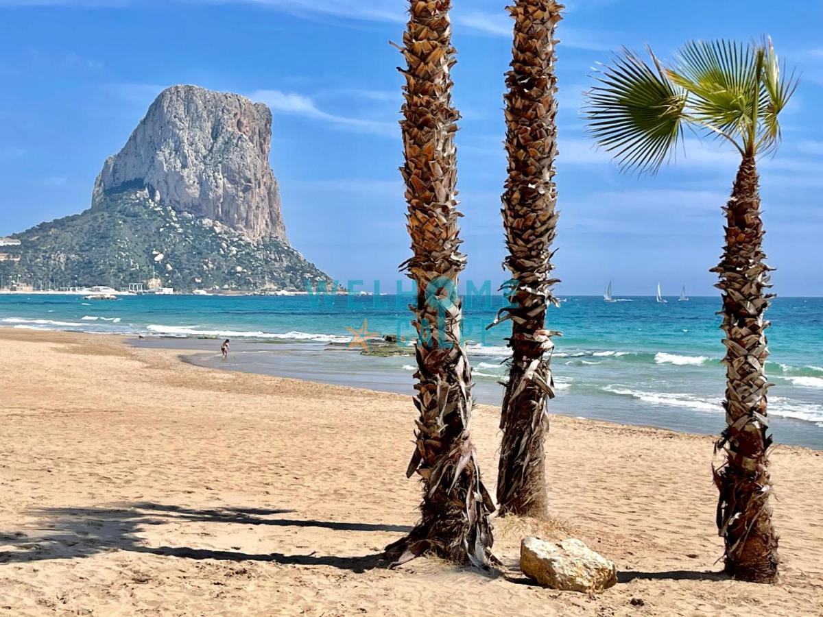 Lima Con Piscina Y Vista Al Mar Lejlighed Calpe Eksteriør billede