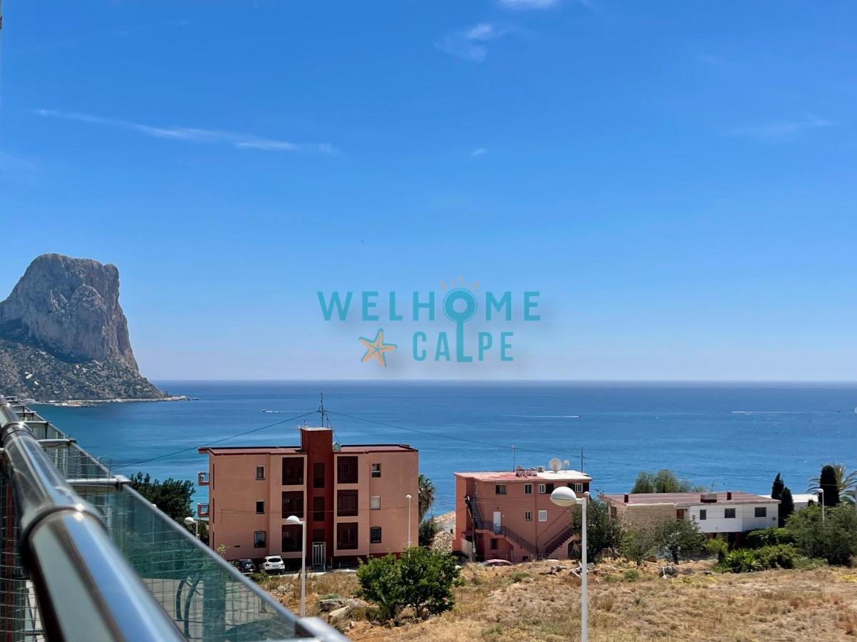 Lima Con Piscina Y Vista Al Mar Lejlighed Calpe Eksteriør billede