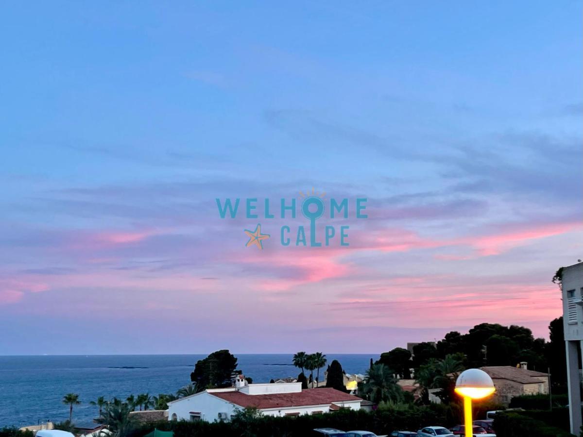 Lima Con Piscina Y Vista Al Mar Lejlighed Calpe Eksteriør billede