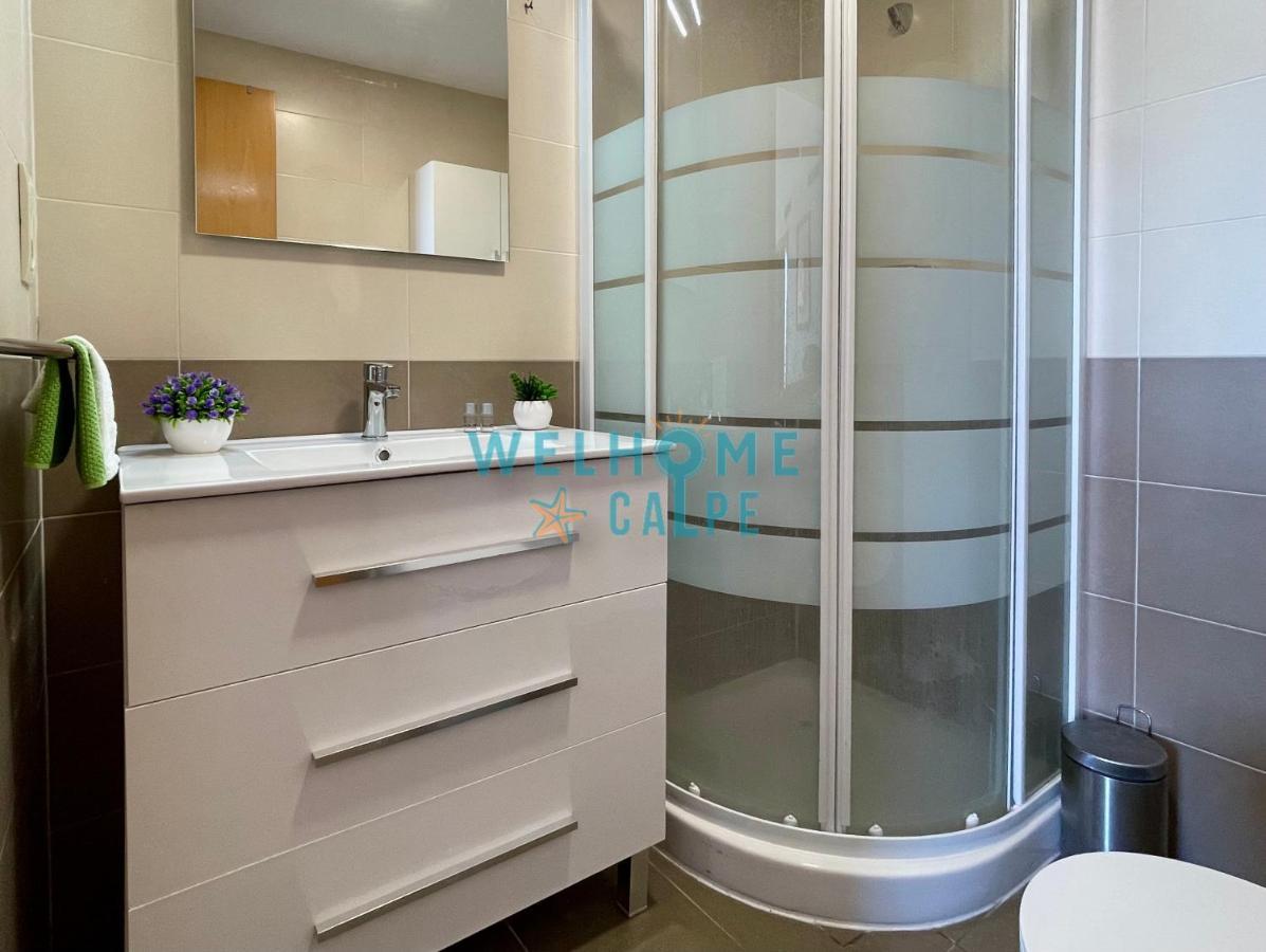 Lima Con Piscina Y Vista Al Mar Lejlighed Calpe Eksteriør billede