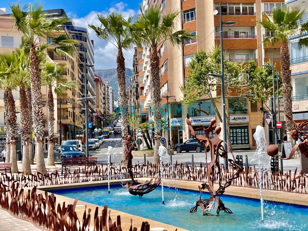 Lima Con Piscina Y Vista Al Mar Lejlighed Calpe Eksteriør billede