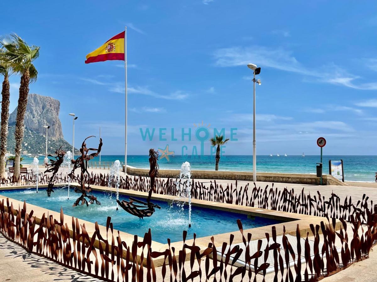 Lima Con Piscina Y Vista Al Mar Lejlighed Calpe Eksteriør billede