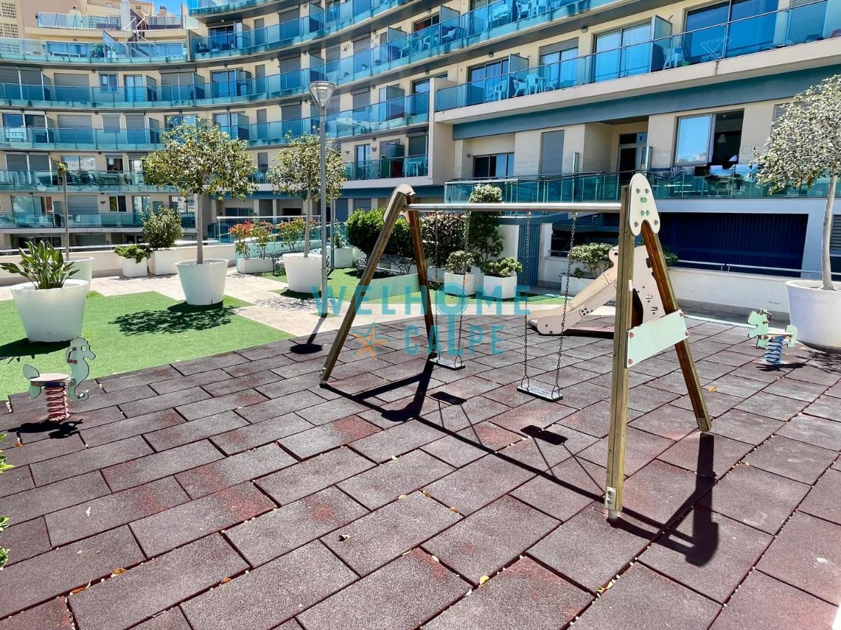 Lima Con Piscina Y Vista Al Mar Lejlighed Calpe Eksteriør billede