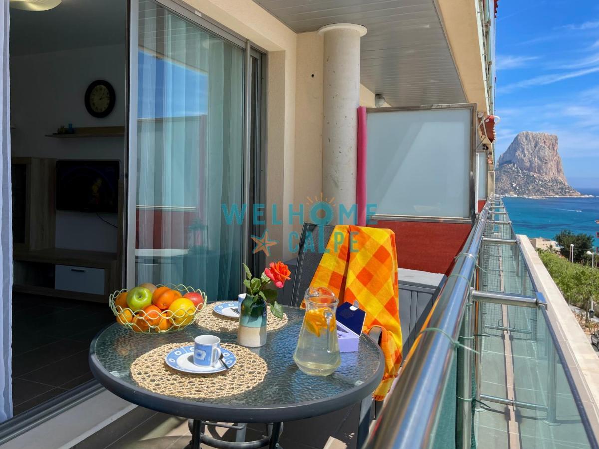 Lima Con Piscina Y Vista Al Mar Lejlighed Calpe Eksteriør billede